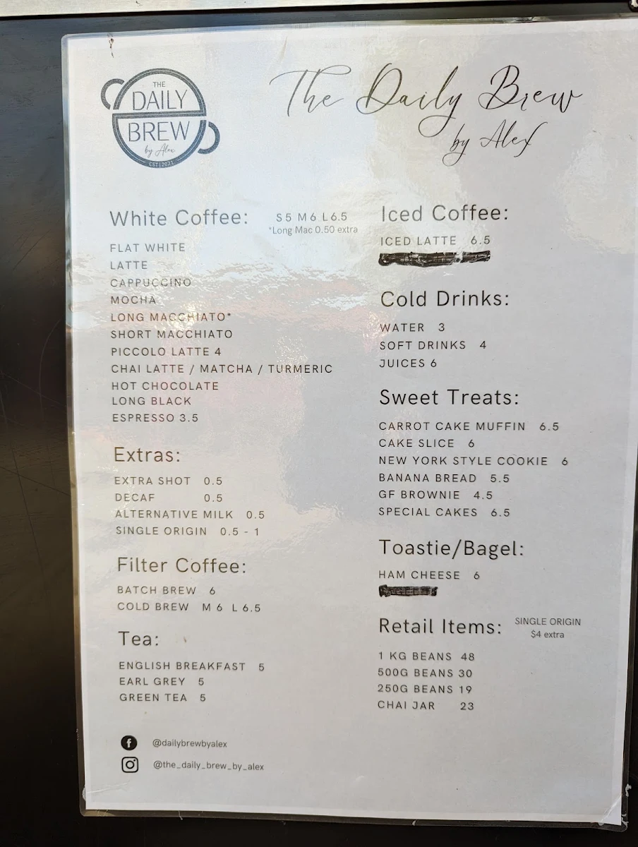The Daily Brew by Alex cover