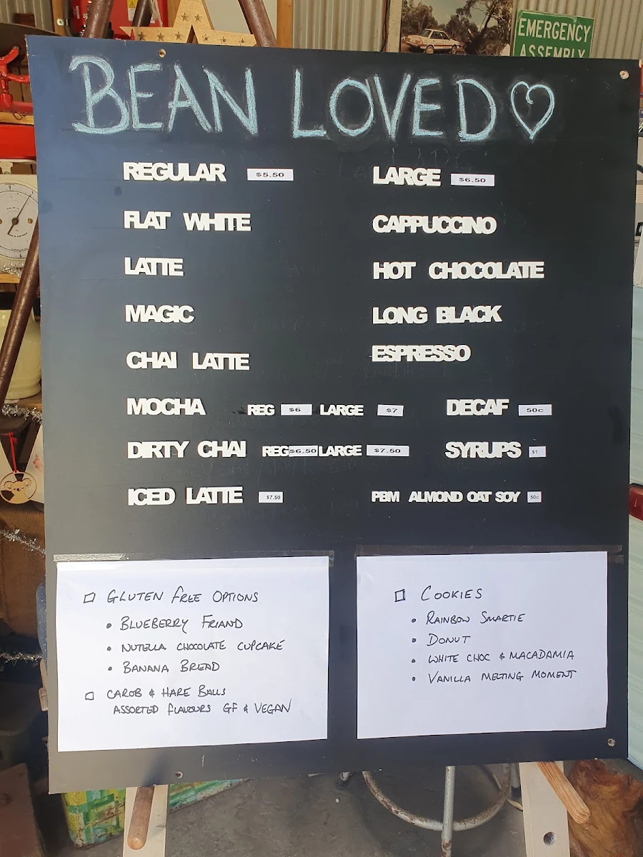 Menu, Bean Loved
