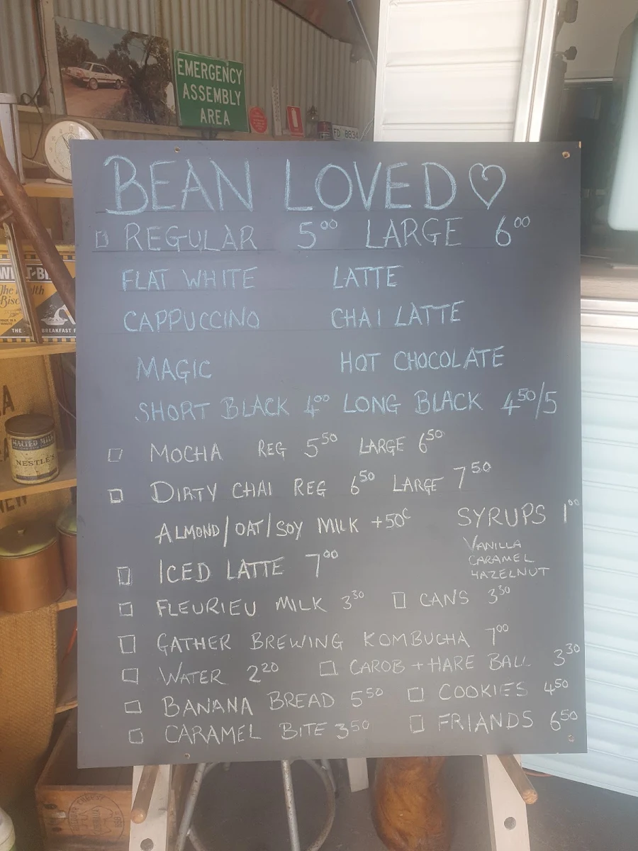 Menu, Bean Loved