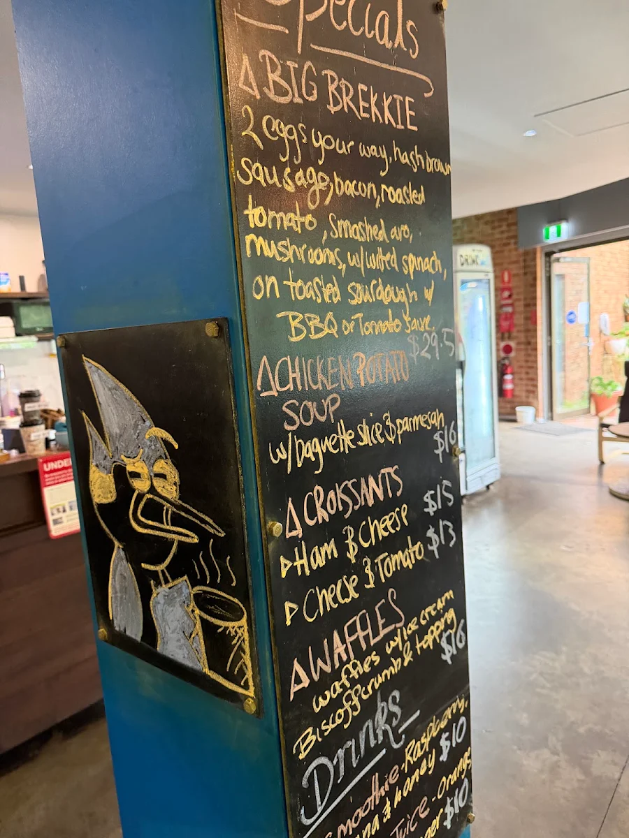 Menu, Beanmeister Cafe