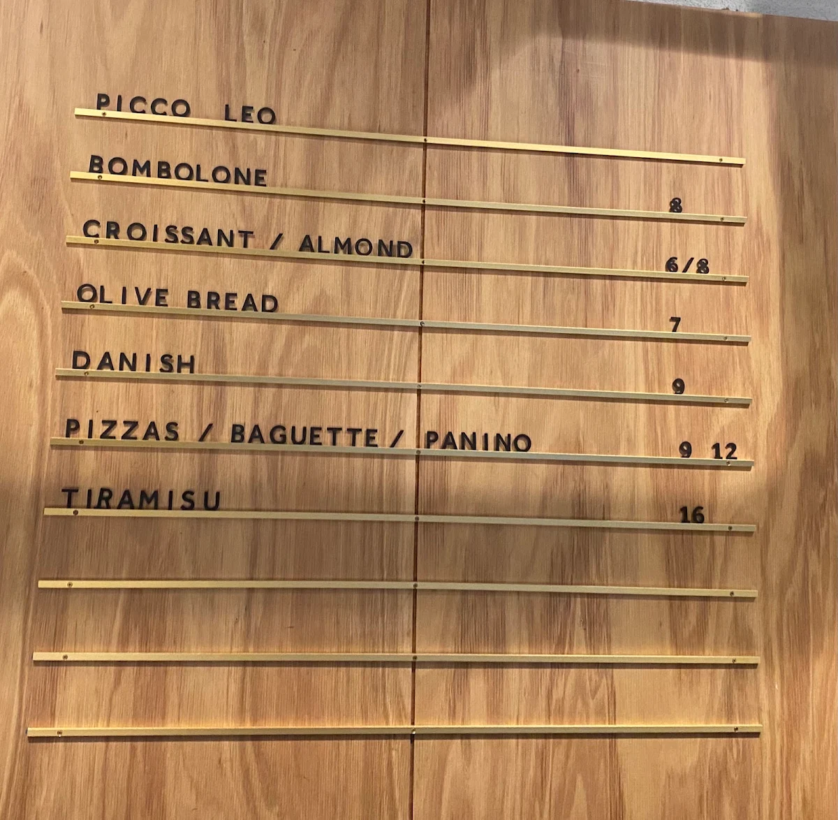 Menu, Picco_leo