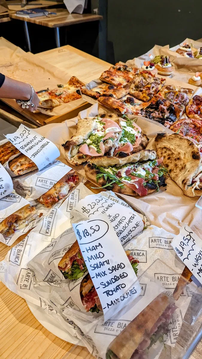 Menu, Arte Bianca