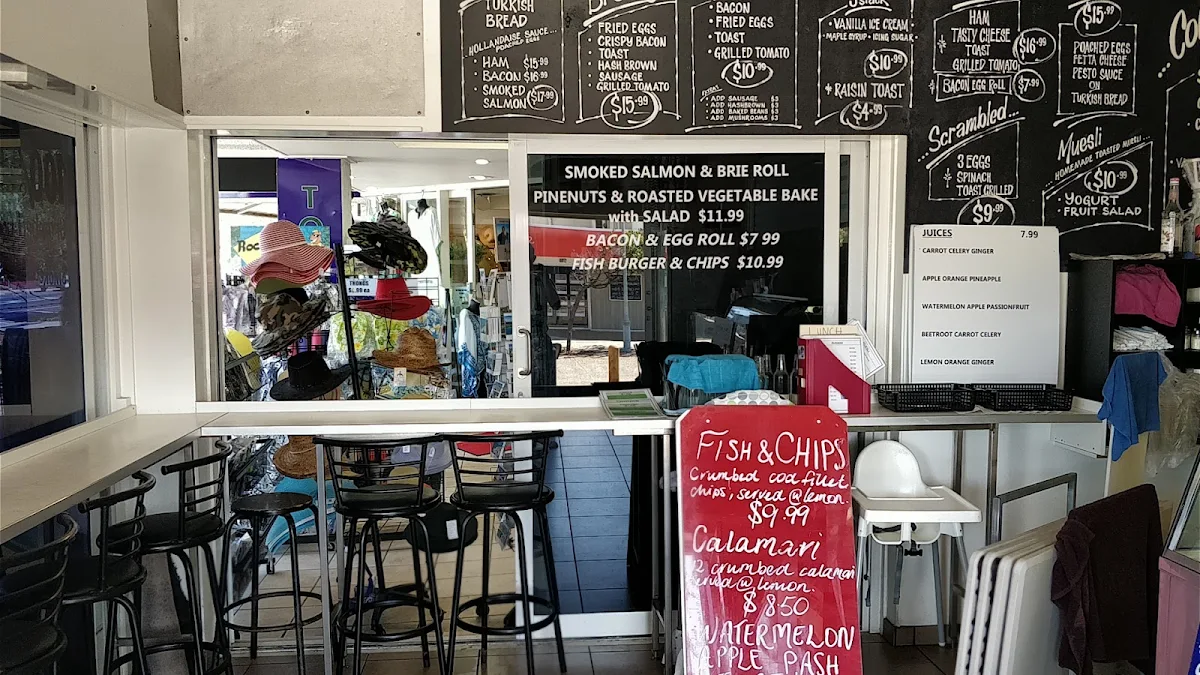 Menu, Sorrentos by the Beach