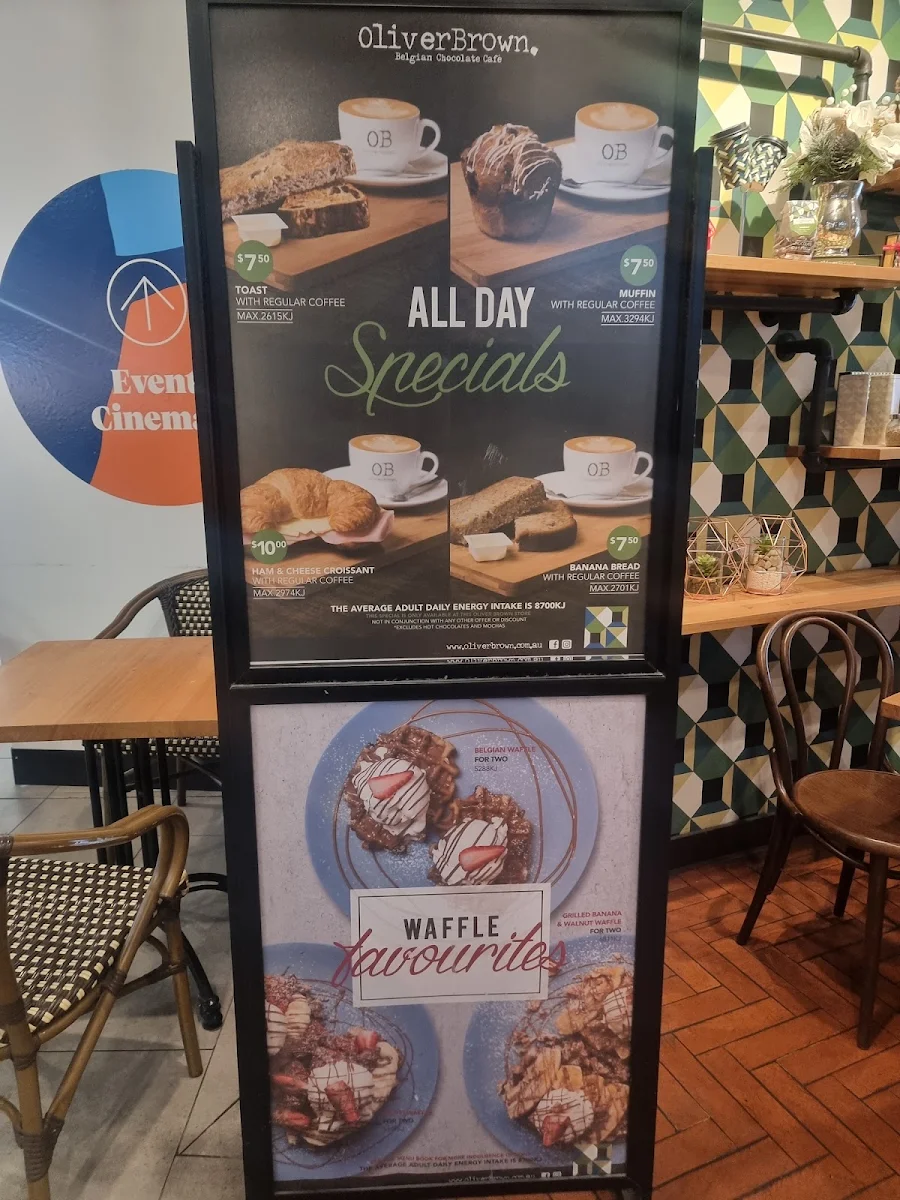 Menu, Oliver Brown