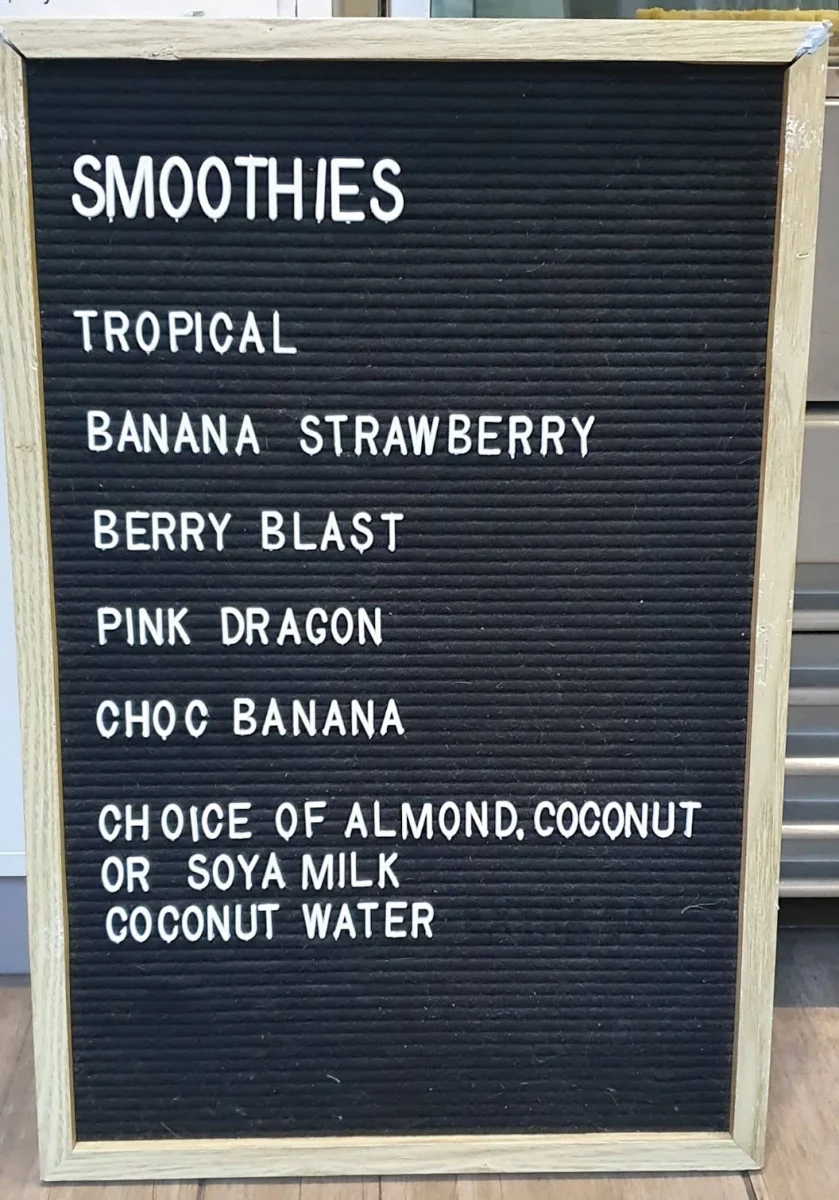 Menu, Vegalicious