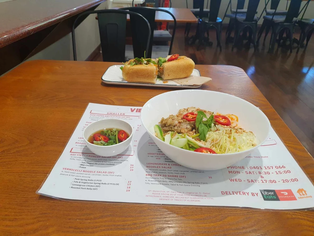 Menu, Cafe 5 (see u in cafe 5)