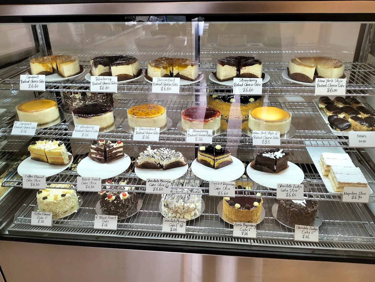 Menu, Piece of Cake Bakery