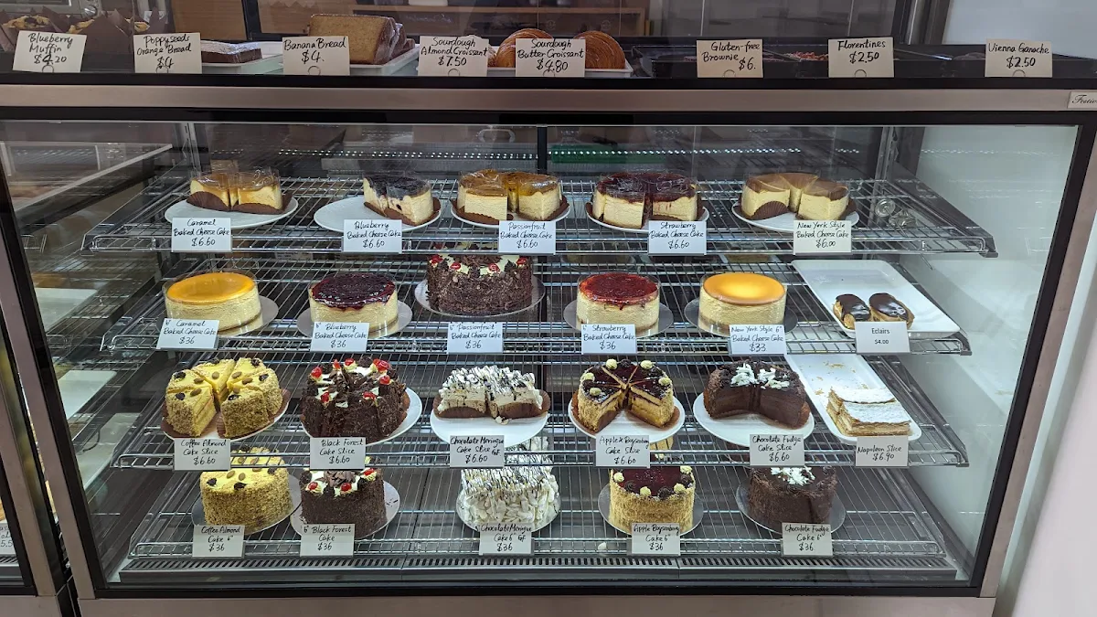 Menu, Piece of Cake Bakery