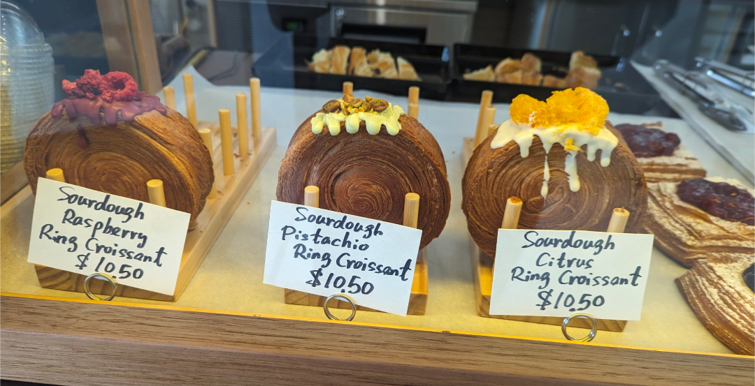 Menu, Piece of Cake Bakery
