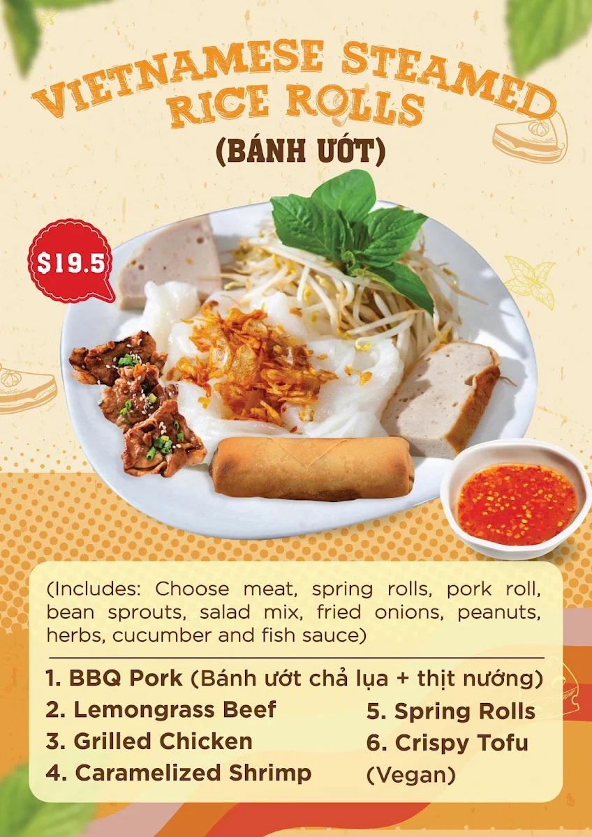 Menu, Ms Co Giang
