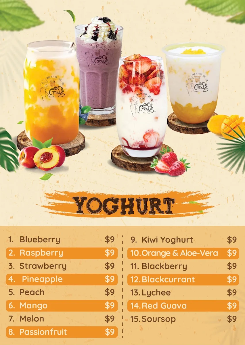Menu, Ms Co Giang