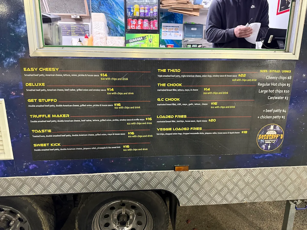 Menu, Get Stuff'd