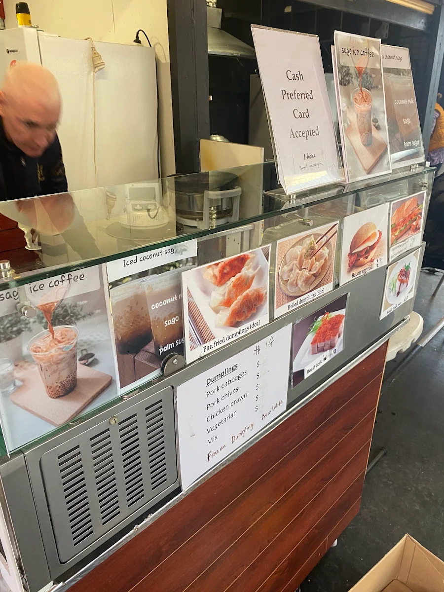 Menu, Yummy Chinese Dumplings