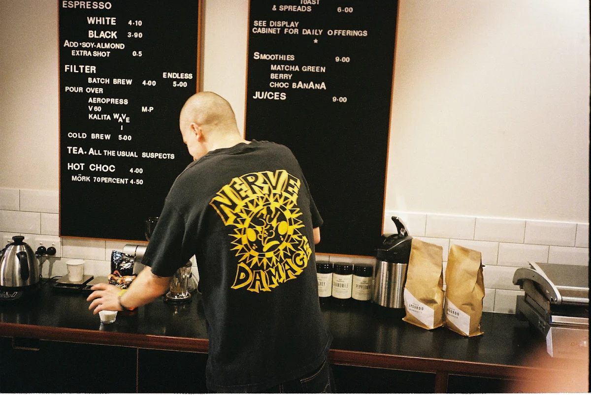 Menu, Best Wishes Coffee