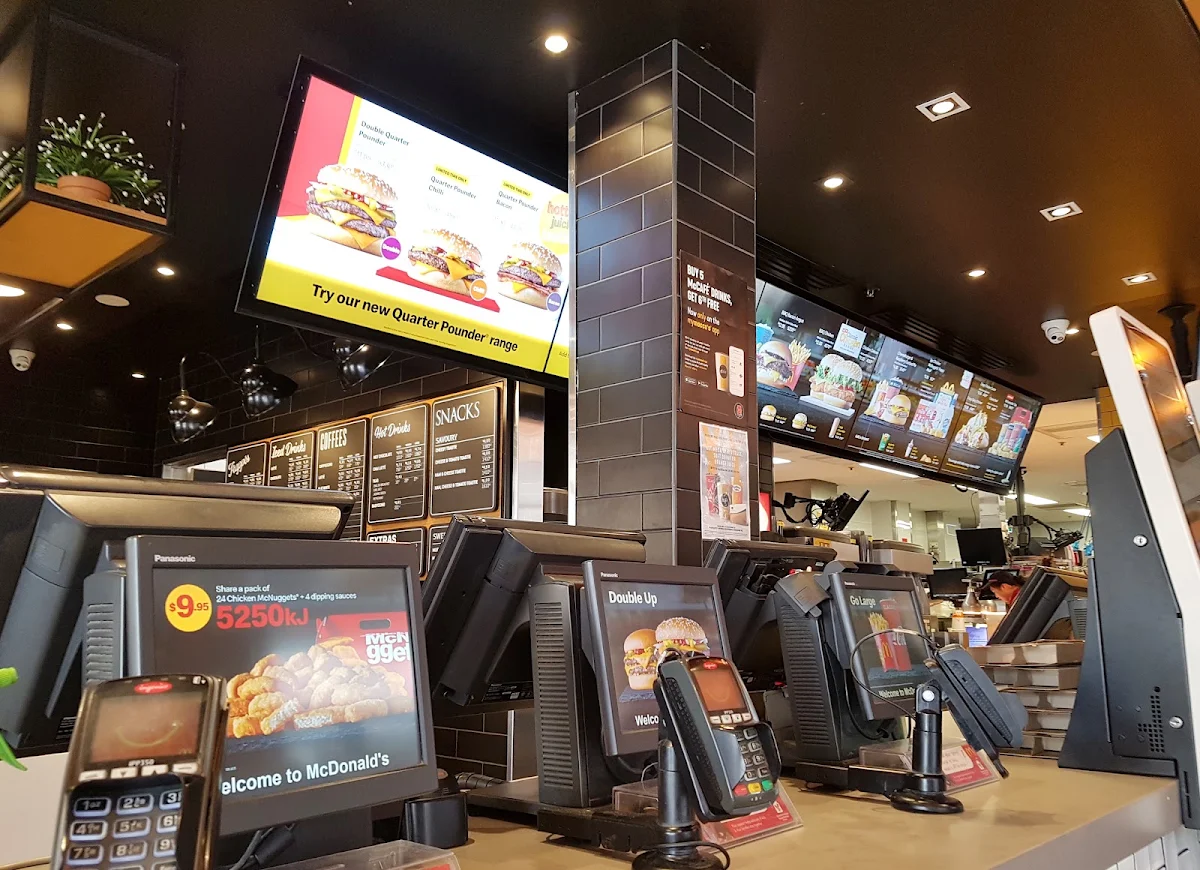 Menu, McDonald's Sydney Gateway