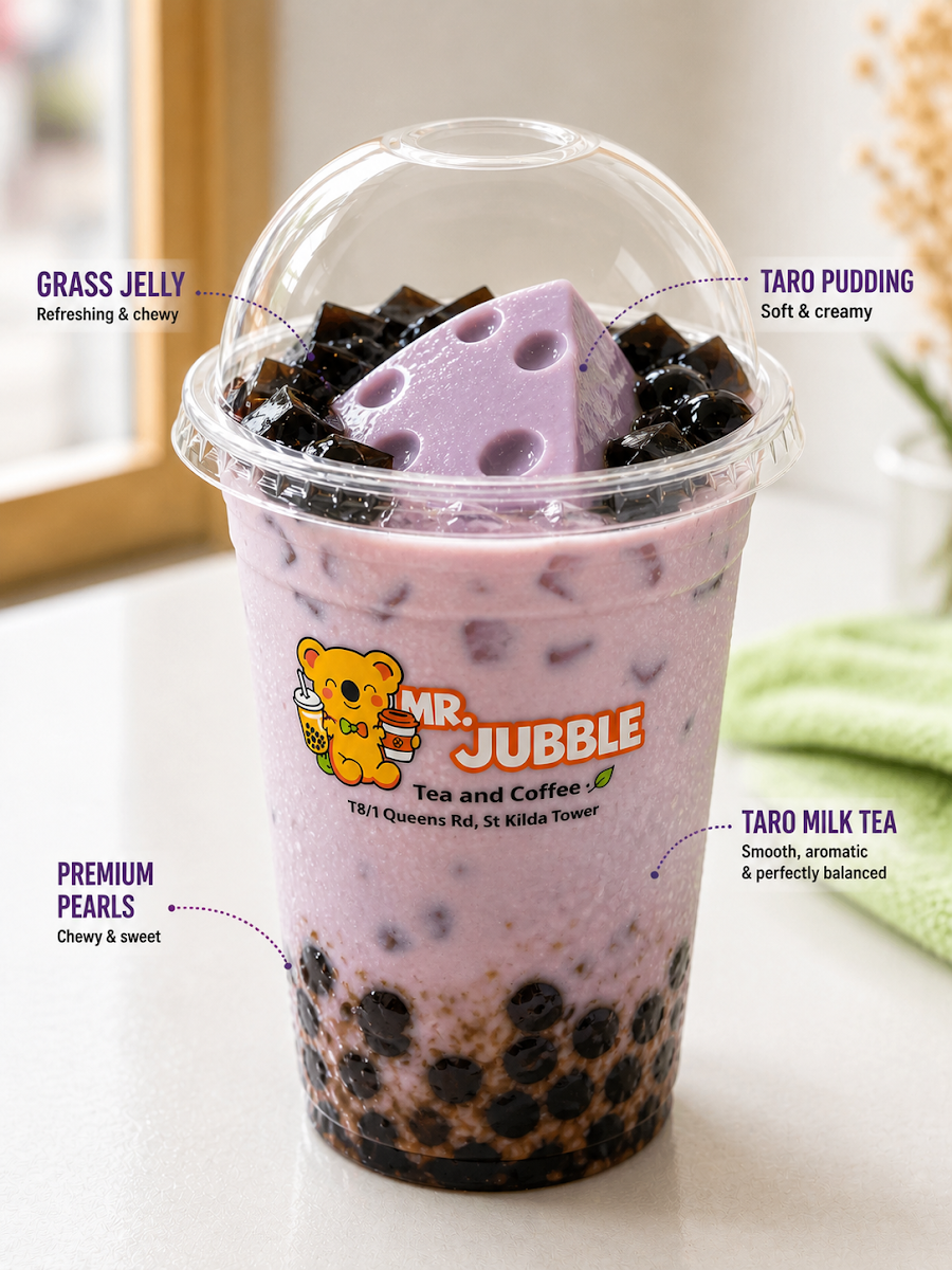 Menu, Mr. Jubble - Tea & Coffee