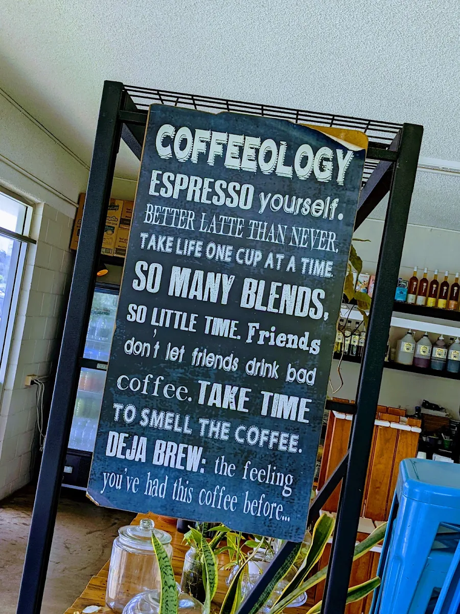 Menu, The Pallet Espresso Bar