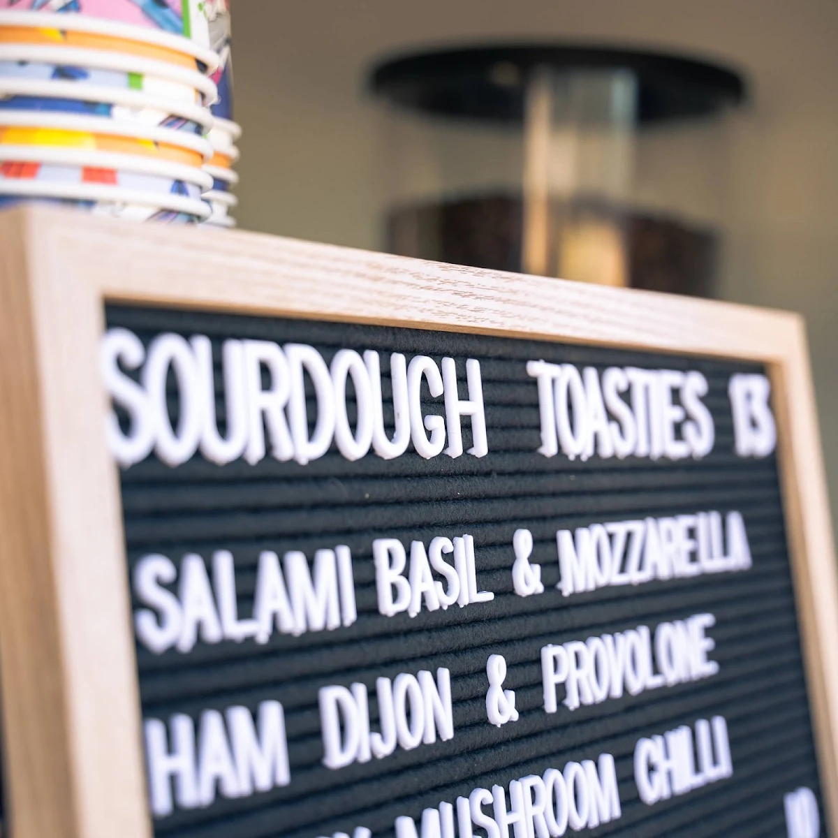 Menu, Crowded Table