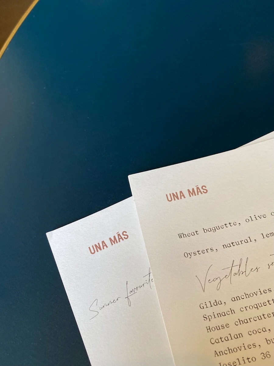 Menu, Bar Una Más