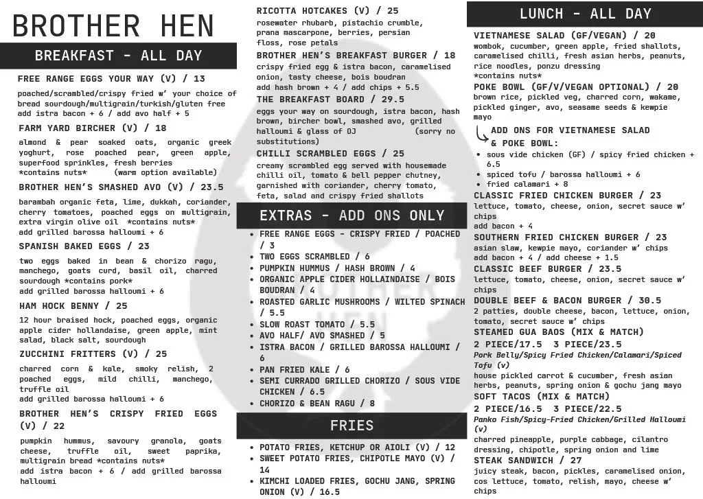 Menu photo 1