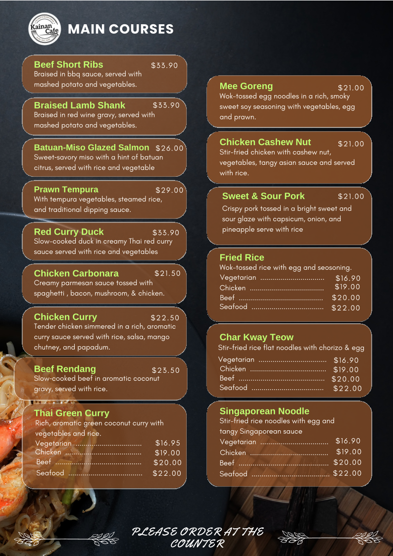 Menu photo 1