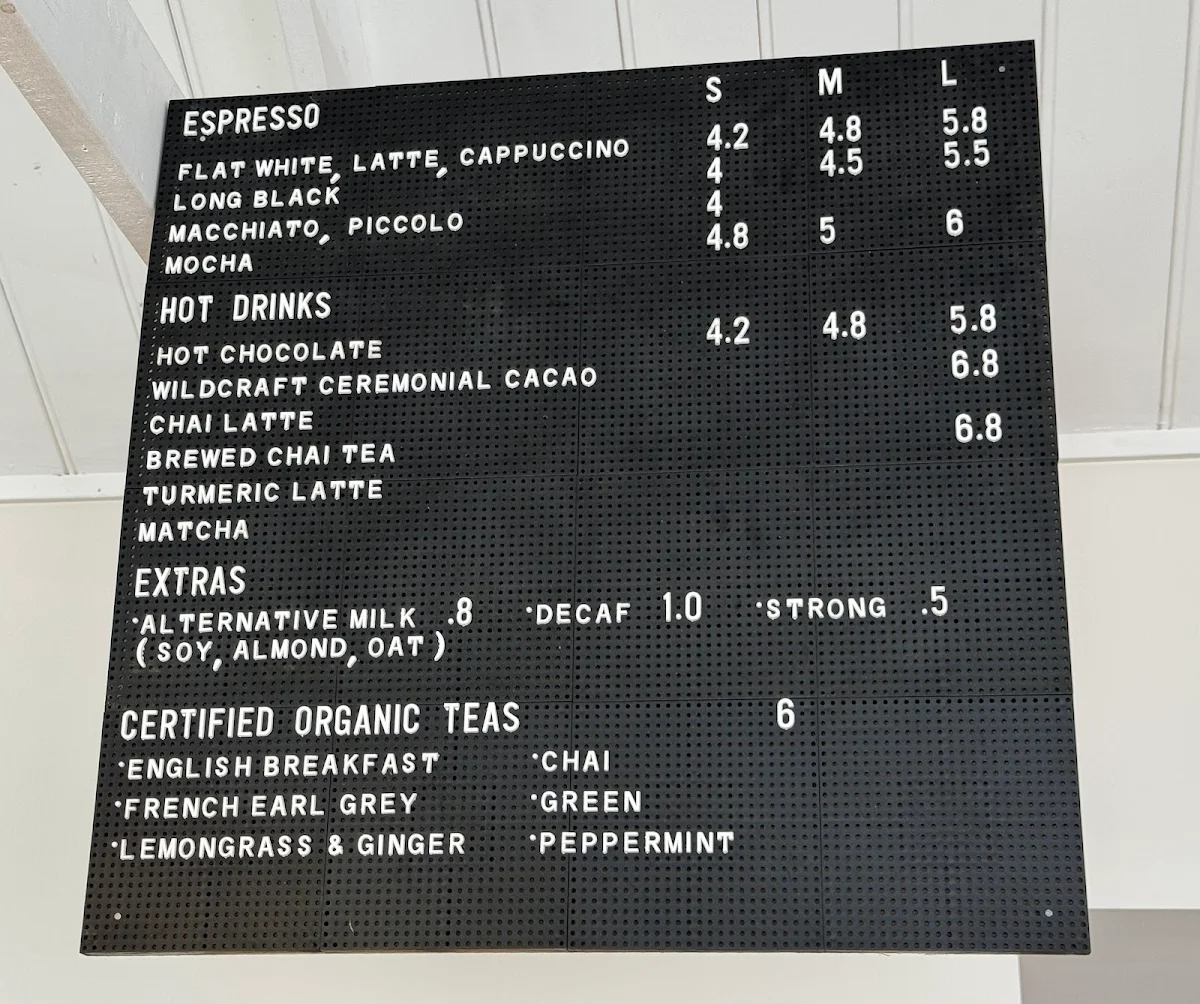 Menu, The Lanterns