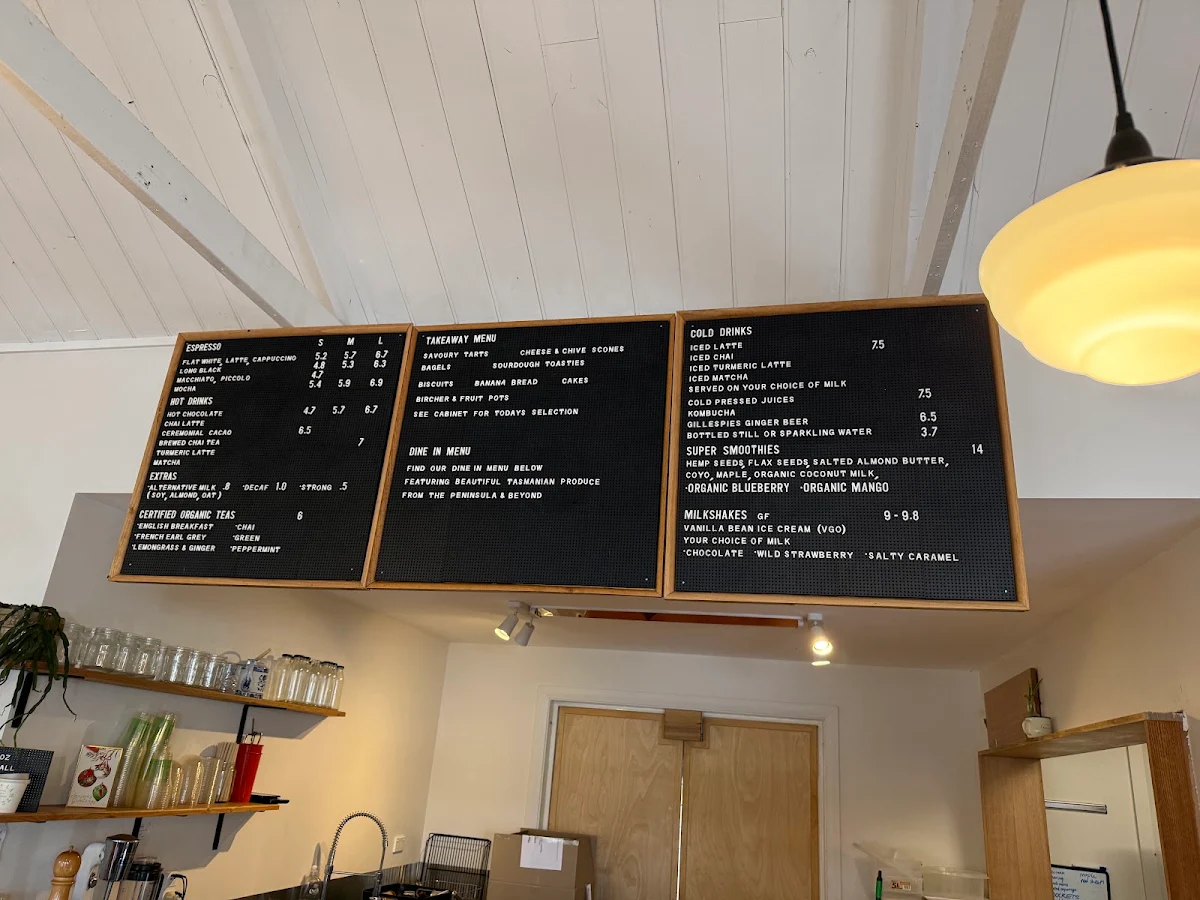 Menu, The Lanterns