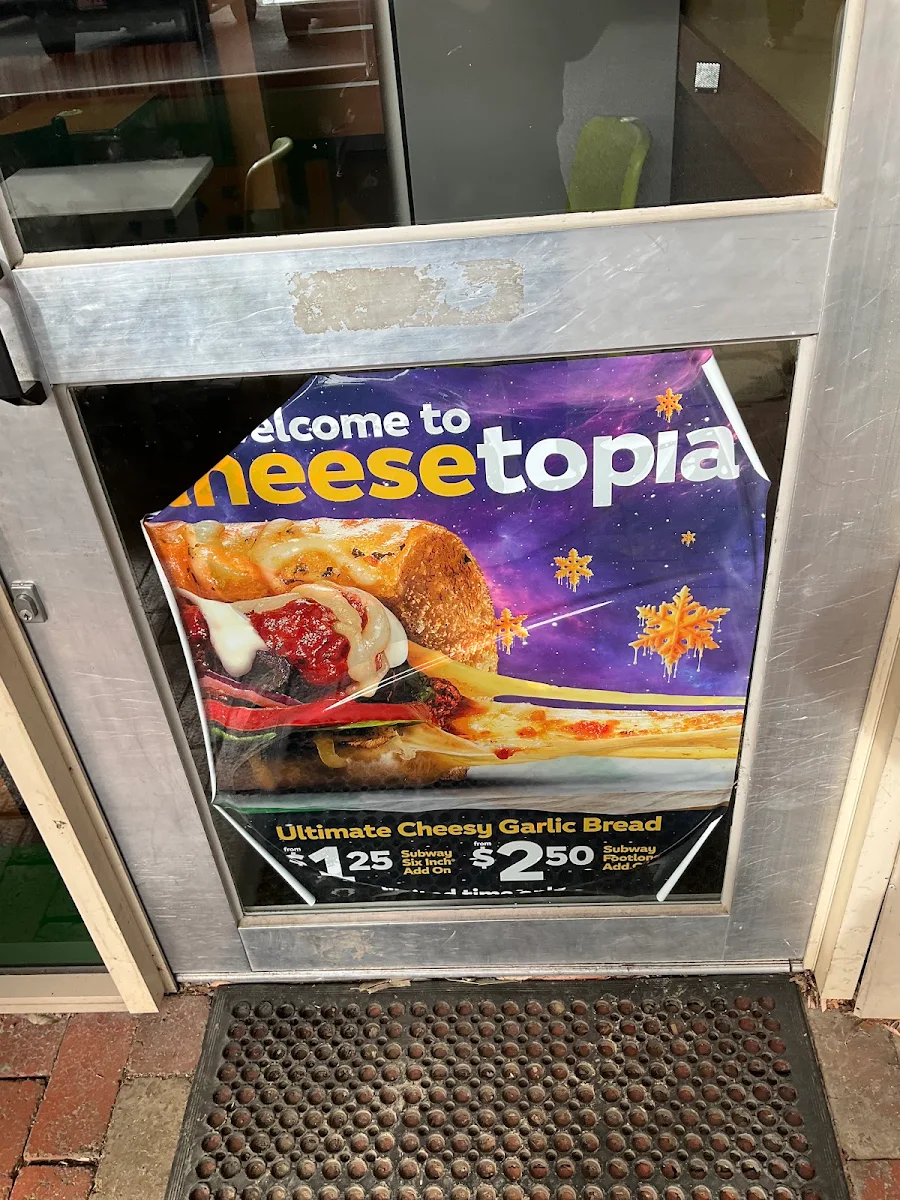 Menu, Subway