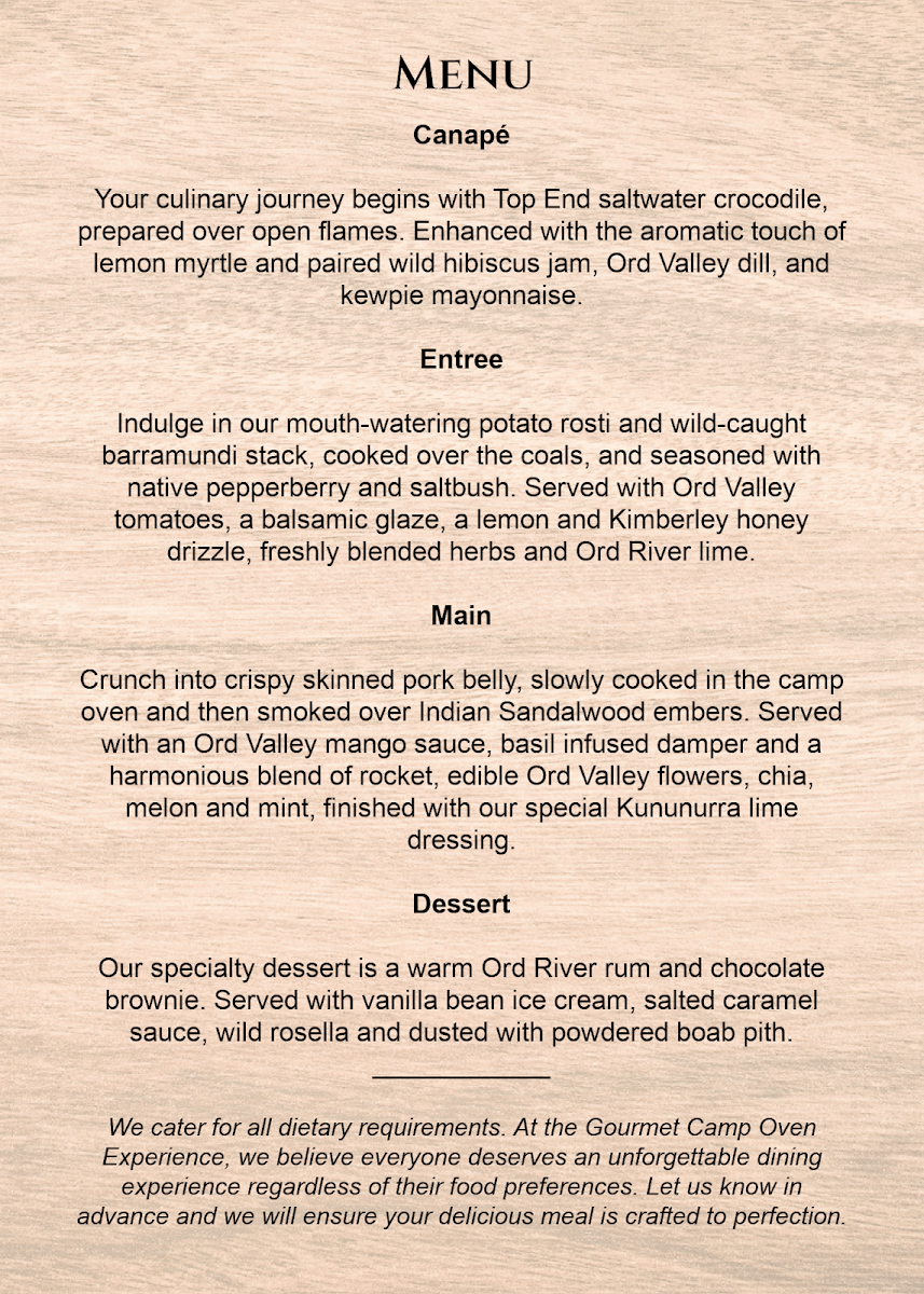 Menu photo 1