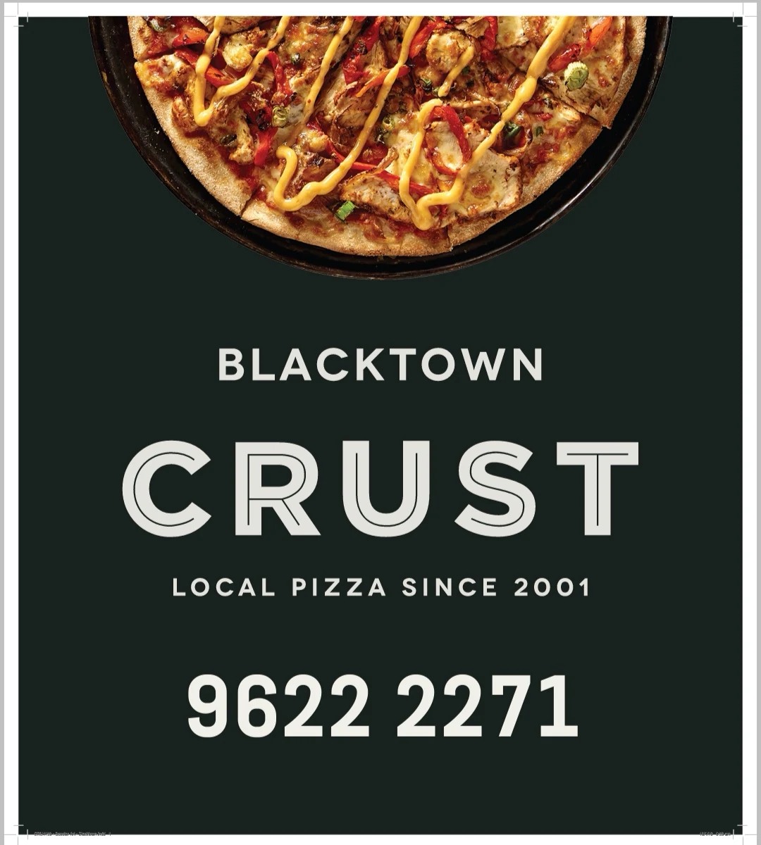 Menu, Crust Pizza Blacktown