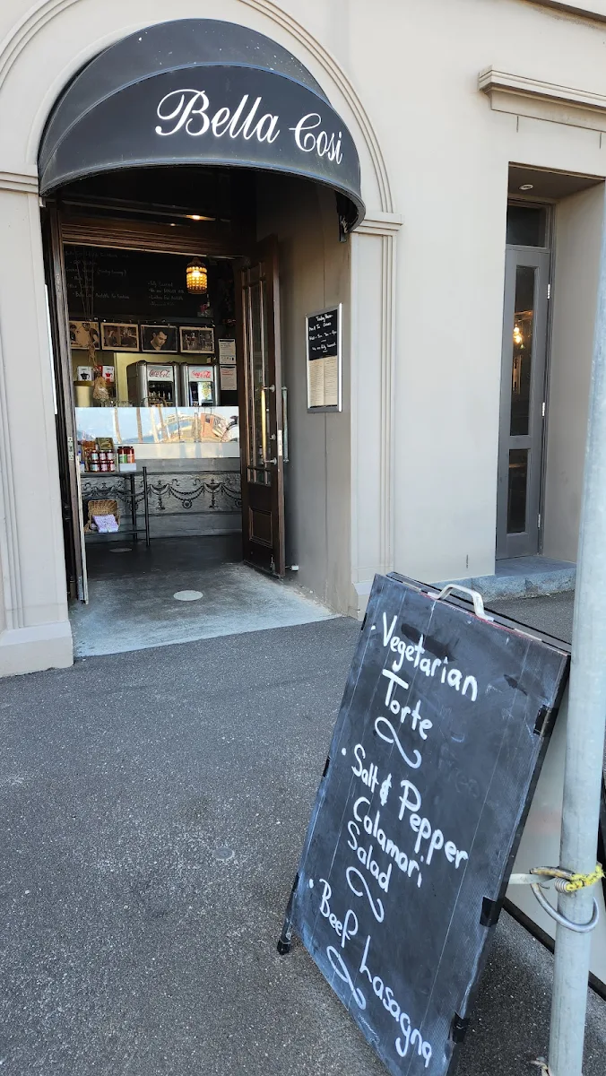 Menu, Bella Cosi