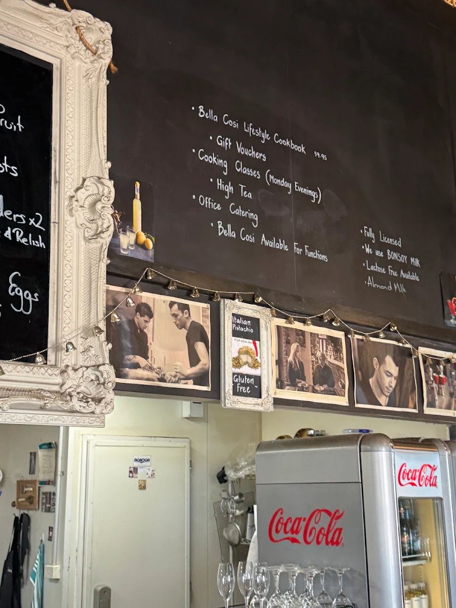 Menu, Bella Cosi