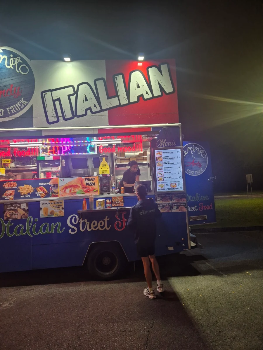 Menu, Caminito food truck
