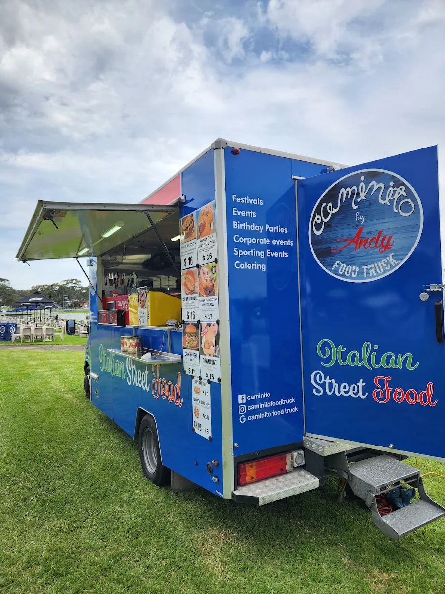 Menu, Caminito food truck