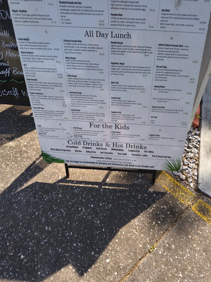 Menu, Mokha Cafe Woorim