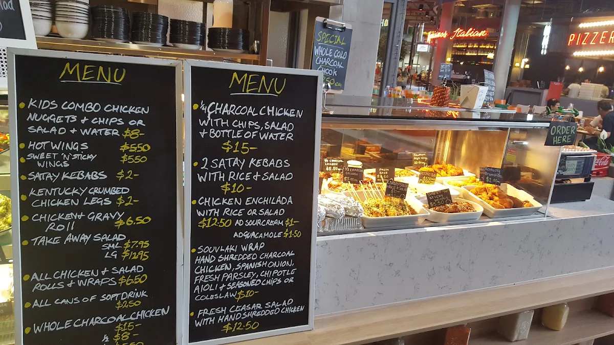 Menu, The Kitchens