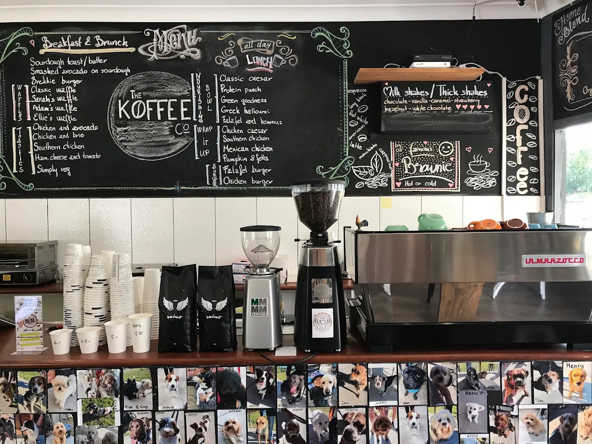 Menu, The Koffee Co
