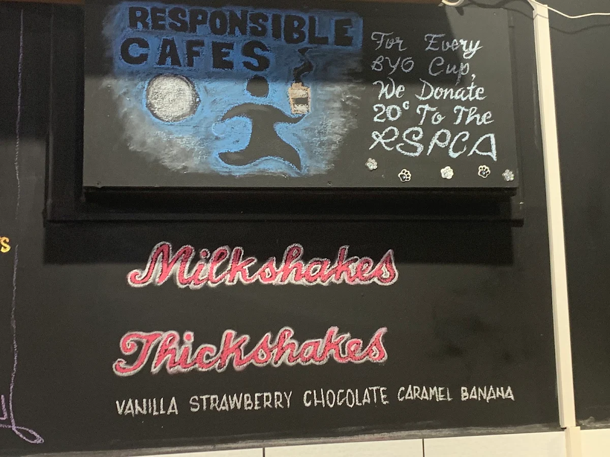 Menu, The Koffee Co