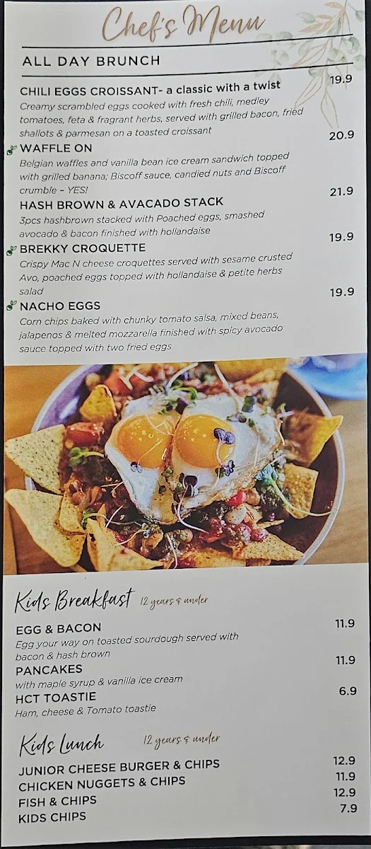 Menu, Degani Bentons Square
