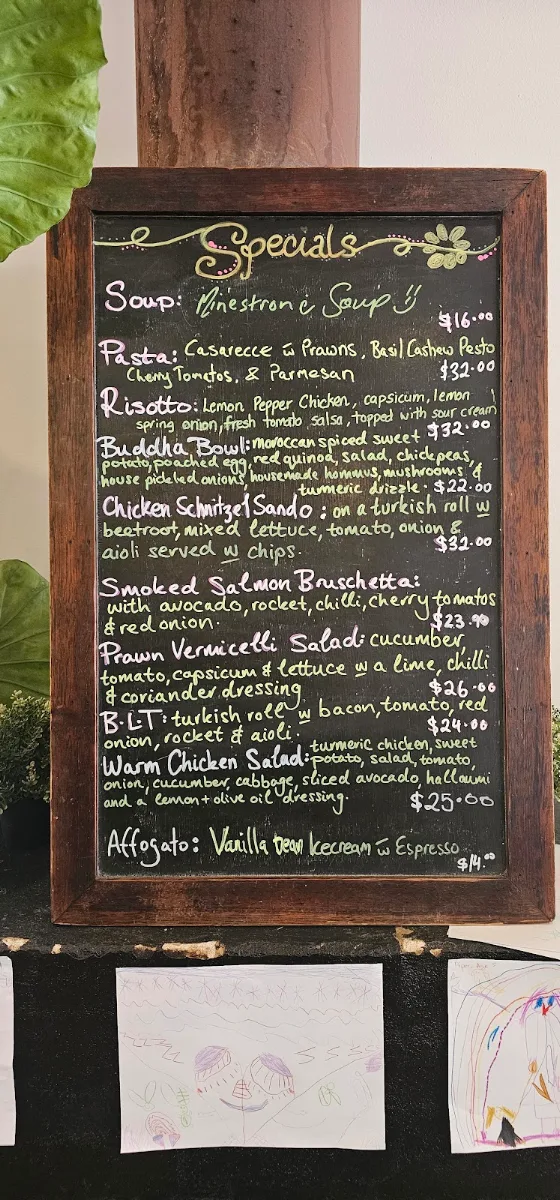 Menu, Ranges at Olinda