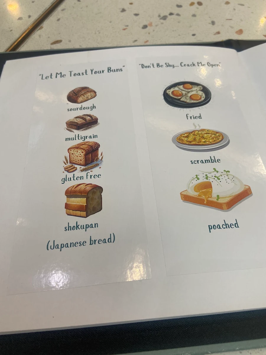 Menu, AU79