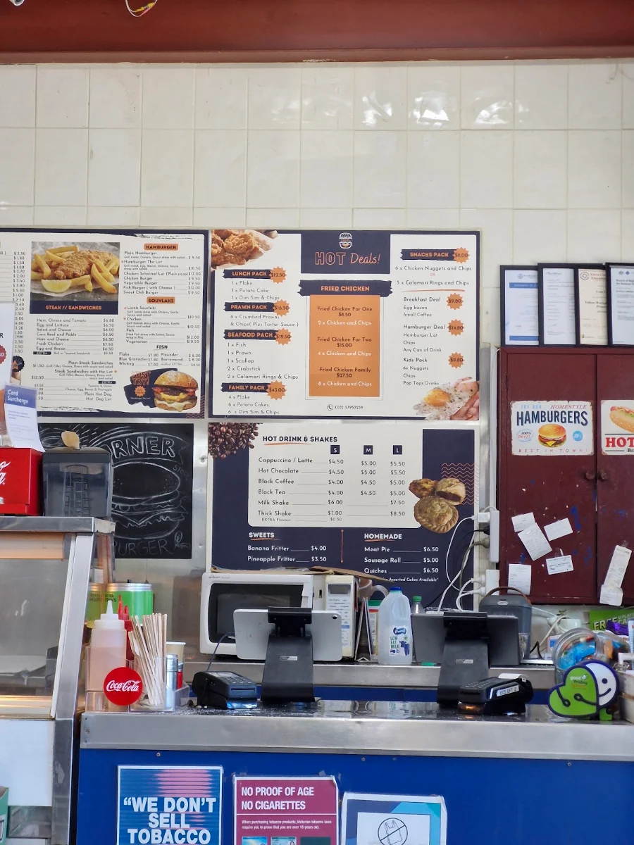 Menu, Euroa Corner Store