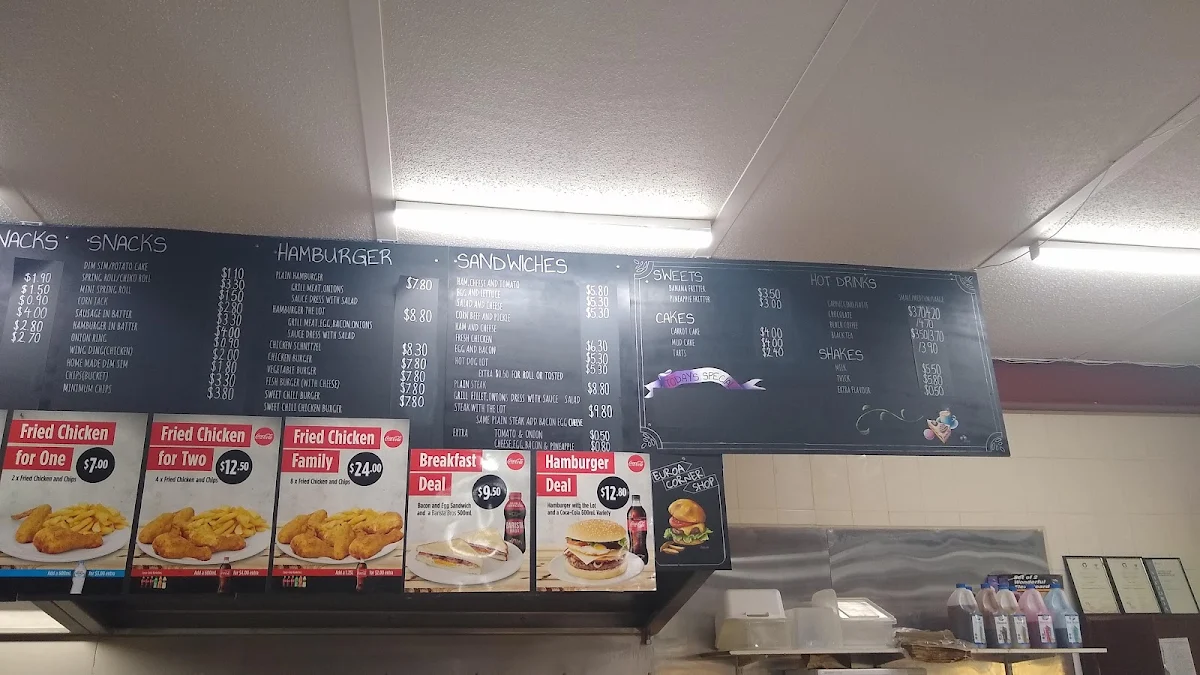 Menu, Euroa Corner Store