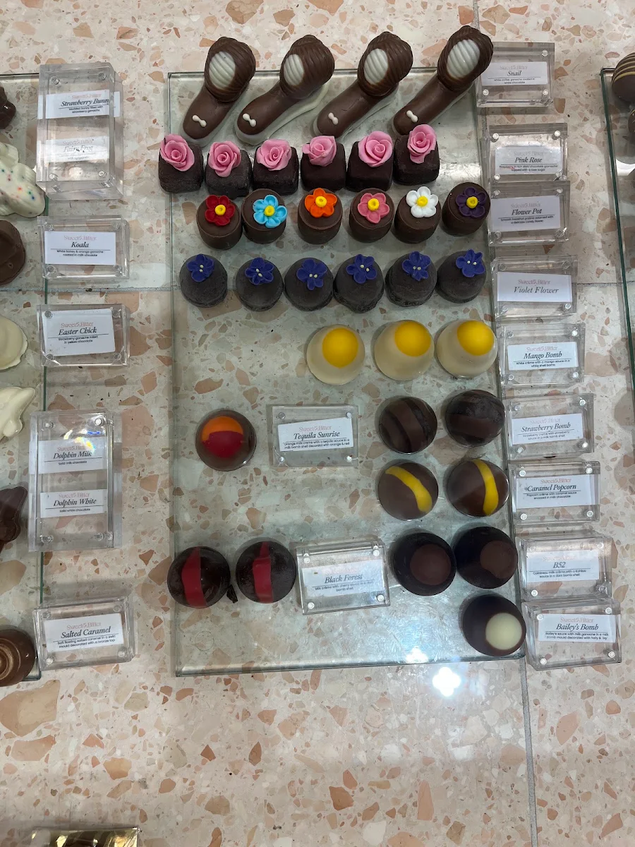 Menu, Sweet & Bitter Co.