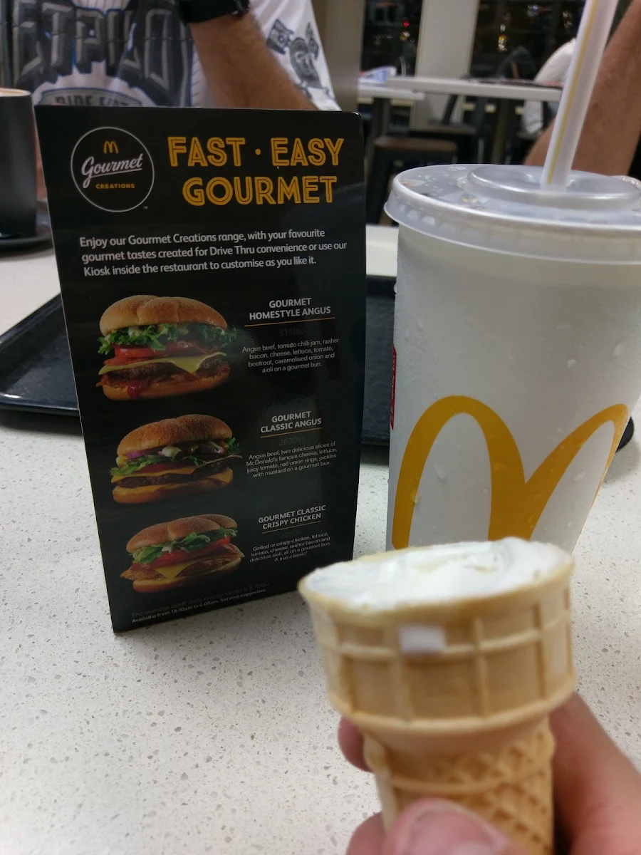 Menu, McDonald's Carina Heights