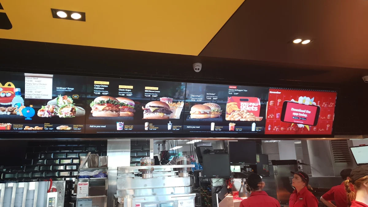 Menu, McDonald's Kilmore