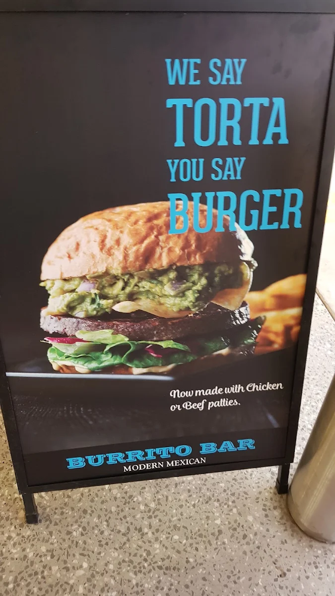 Menu, Burrito Bar Silkstone