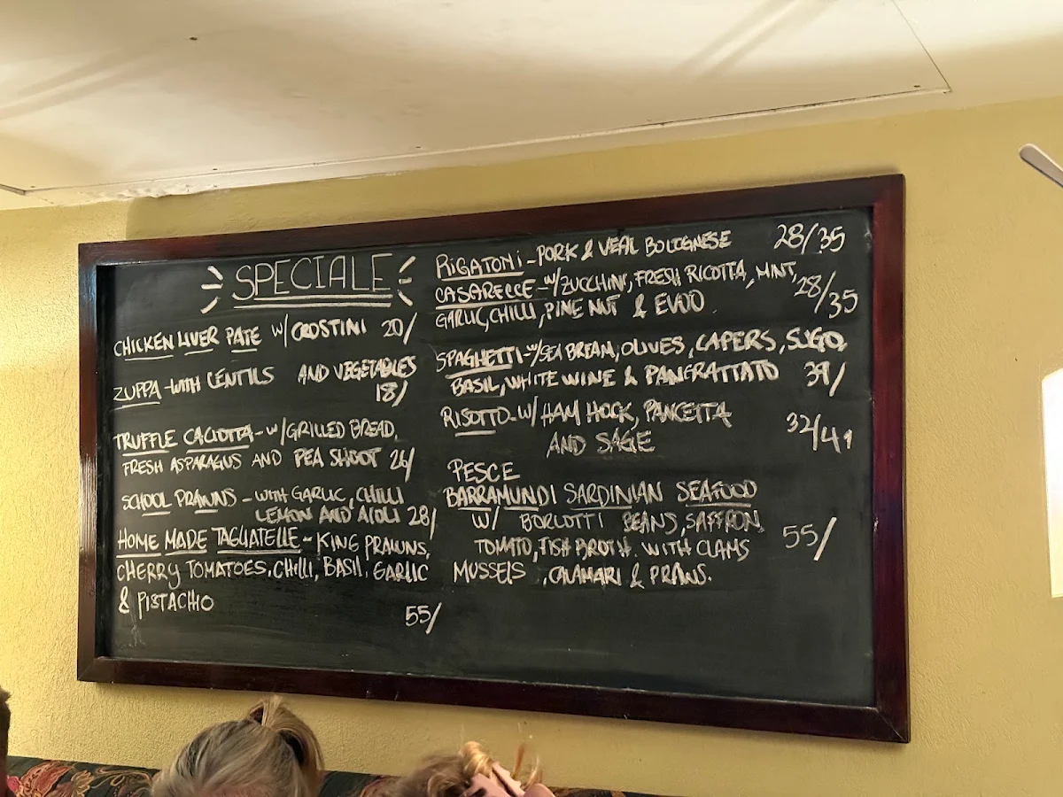 Menu, Il Solito Posto