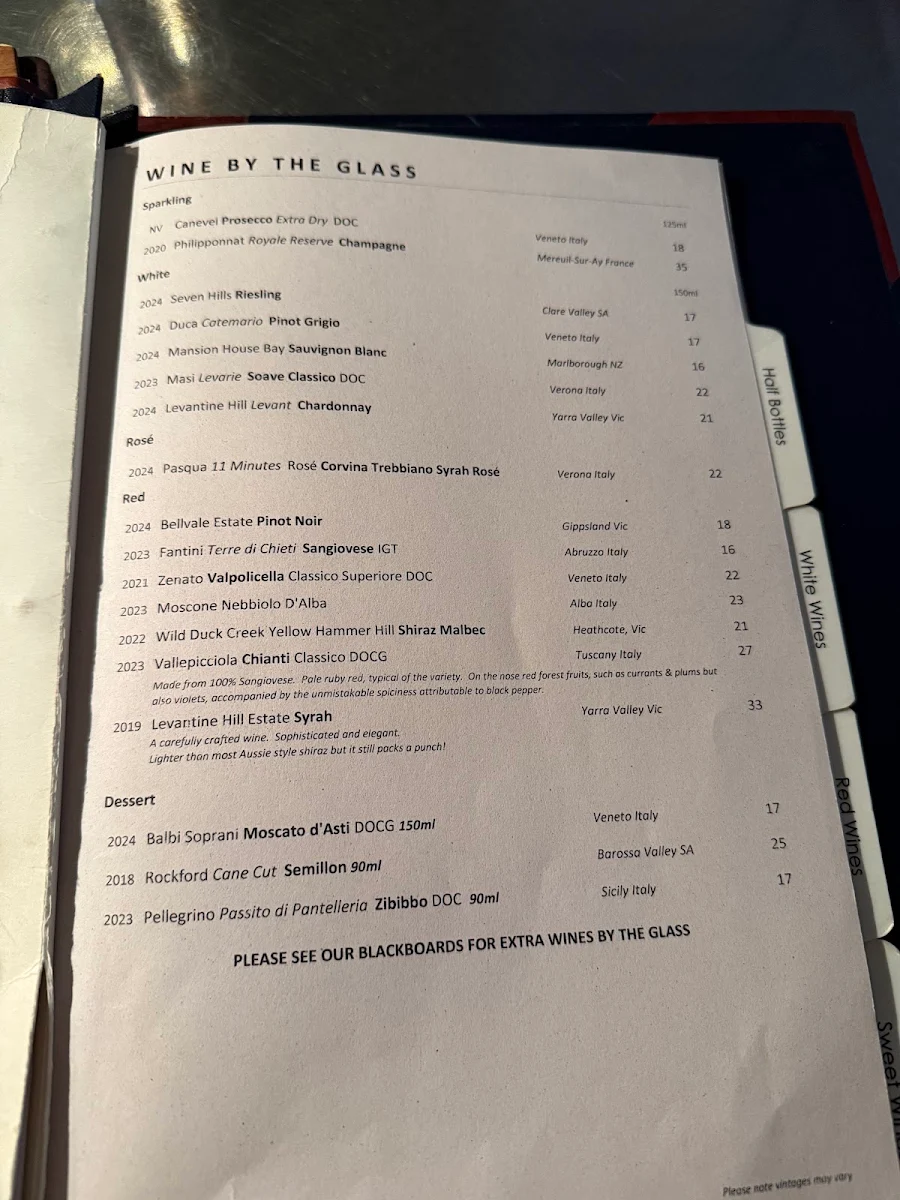 Menu, Il Solito Posto