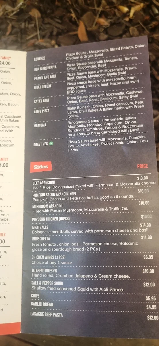 Menu, Romano’s Pizzeria Warnbro 🍕- Authentic Italian Pizzas in Warnbro